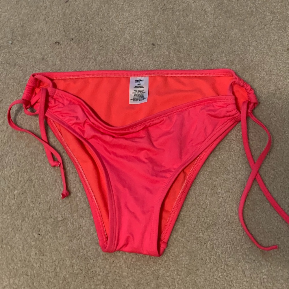 Hot pink bikini bottoms